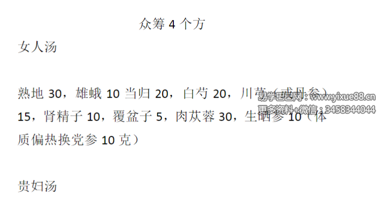 《众筹4个方》