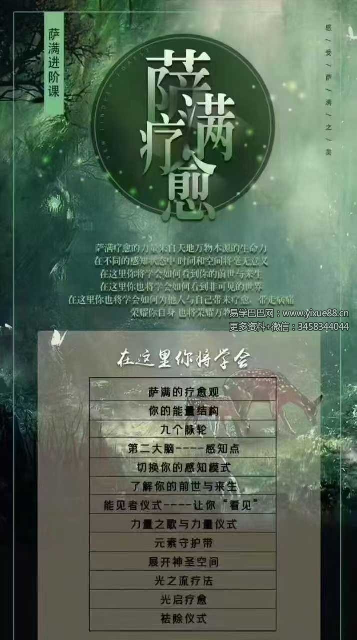 泥鳅老师 印加萨满初中高全套课程