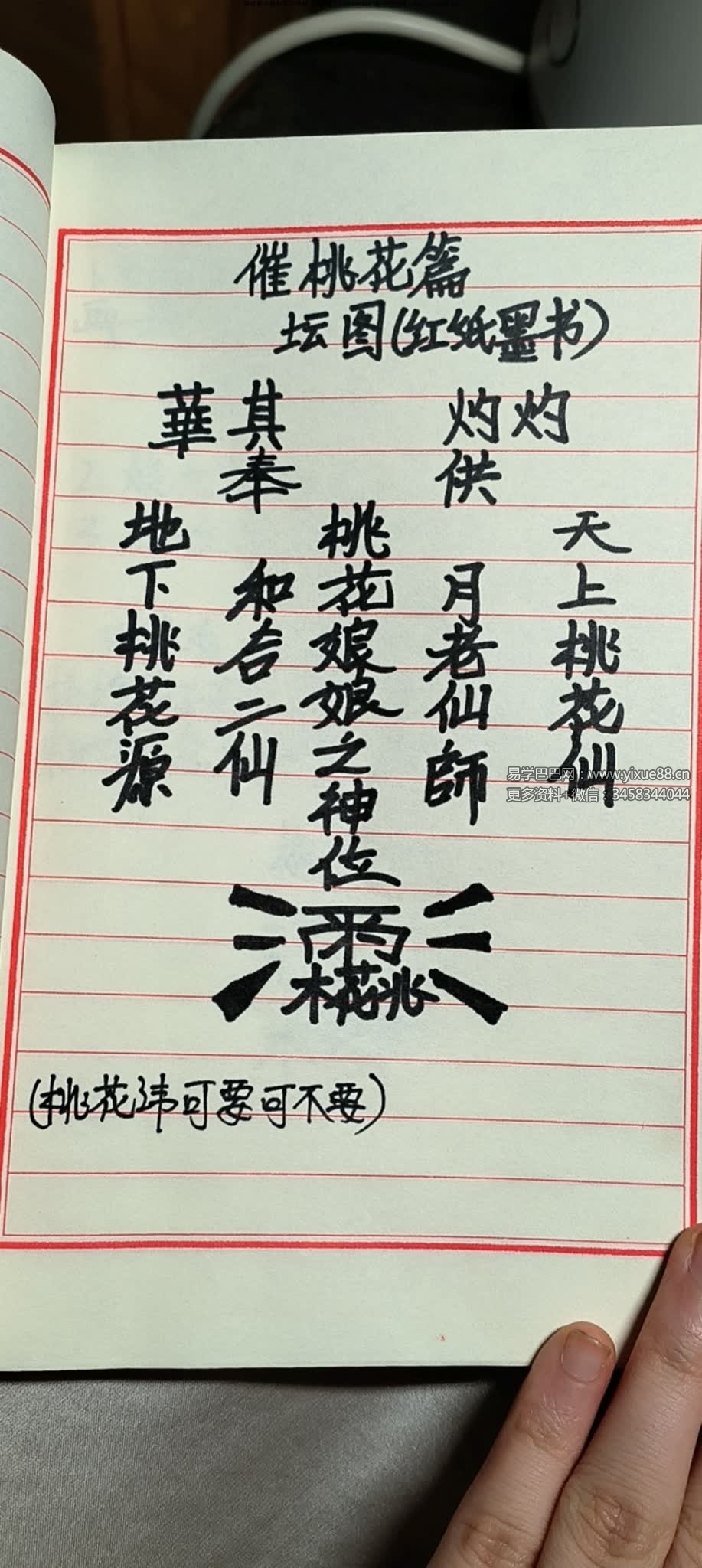 《桃花仙娘秘法和合姻缘-桃花仙娘符书法本-桃花娘娘》29页