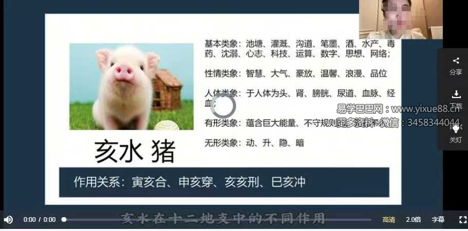 知易而行 信笛老师 人生密码学筑基课全套48集视频
