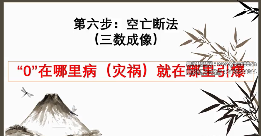 司天喜《数字能量学》手机号码高级班12集